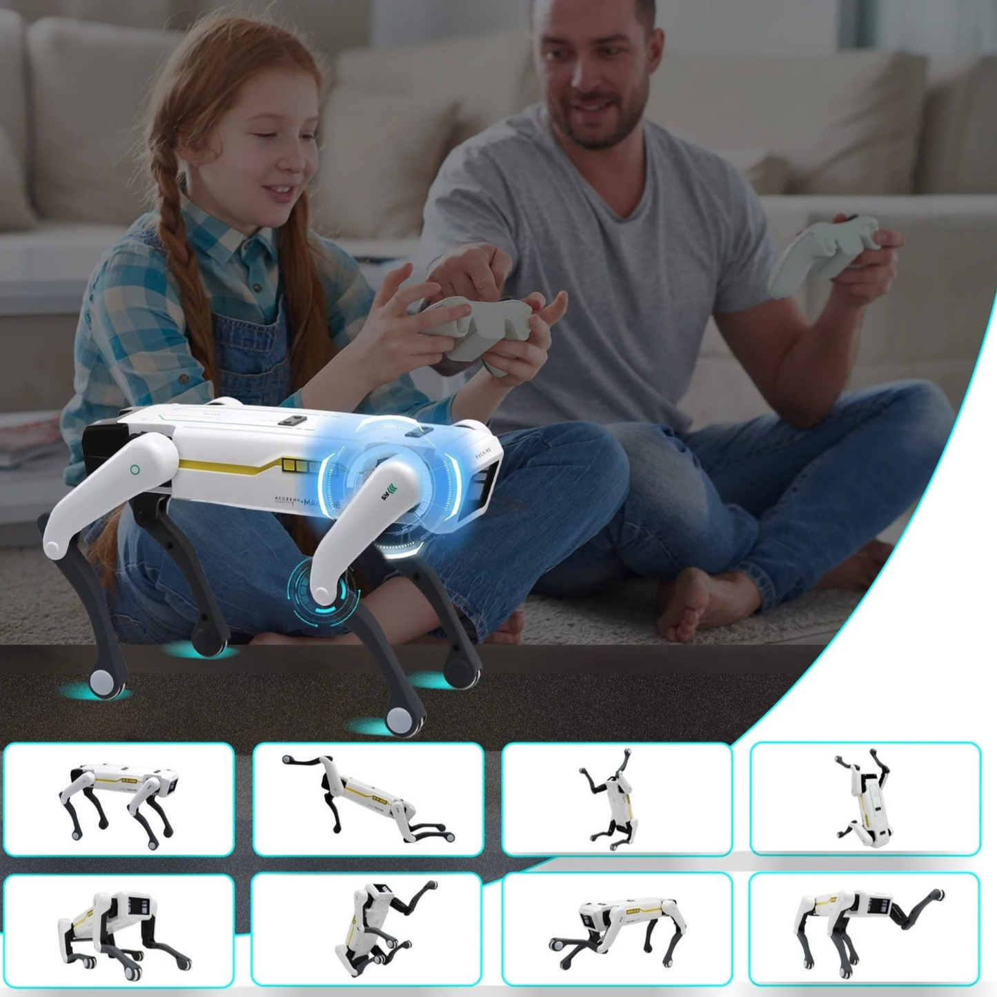 Intelligent AI RC Robot Dog